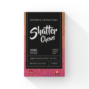 Sativa 240 Shatter Chews Euphoria Extractions