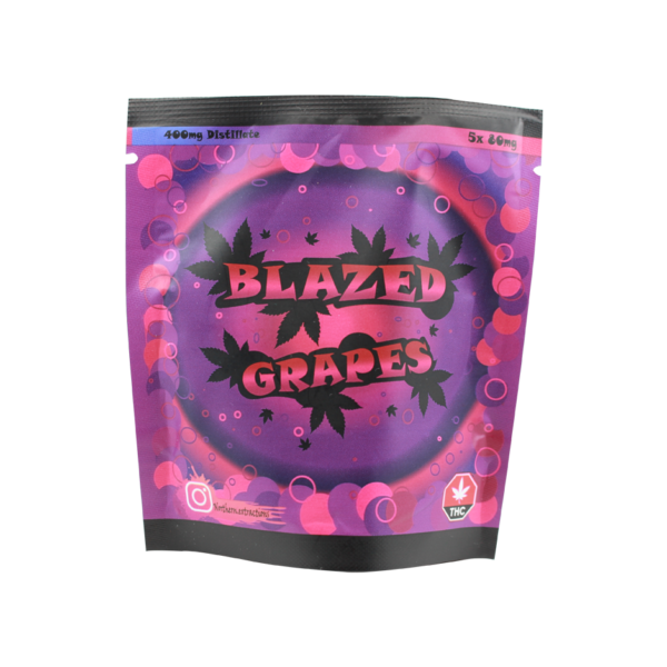 Blazed Grapes Edibles Gummies Delivery Toronto